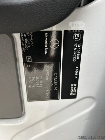 Kassevogn Mercedes-Benz Sprinter 210 2.2 CDI / 73 dkm / L1 H1 / Tow Bar...