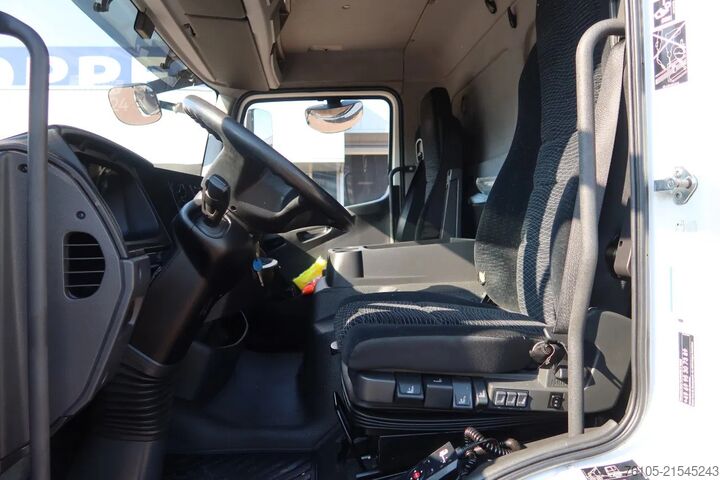 βαλίτσα Mercedes-Benz Atego 818 L Bak + klep Dautel 1000 kg