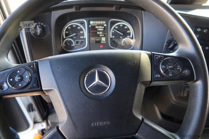 βαλίτσα Mercedes-Benz Atego 818 L Bak + klep Dautel 1000 kg