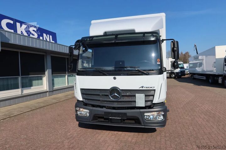 βαλίτσα Mercedes-Benz Atego 818 L Bak + klep Dautel 1000 kg