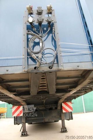 Otevřený návěs s plachtou BERGER SAPL 24 LTCN Tautliner COIL - SAF Achse Nr.: 216