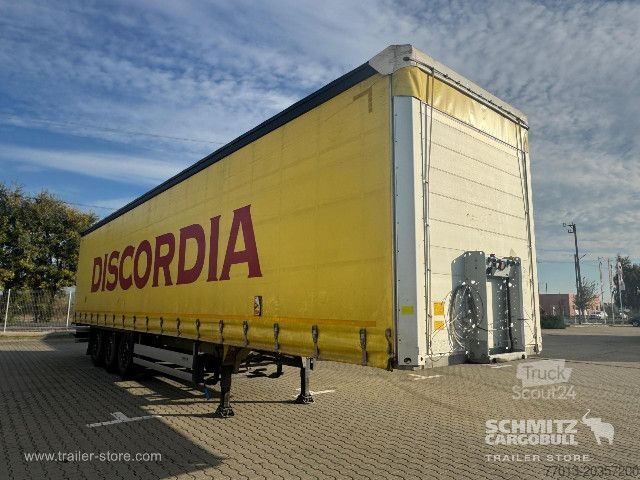 Atvērta puspiekabe ar tentu Schmitz Cargobull Curtainsider Standard
