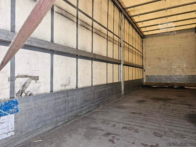 Camion plateau avec bâche DAF DAF CF 310 Space Cab, Gardine, Ladebordwand 1,5