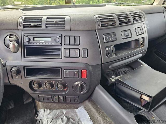 Camion plateau avec bâche DAF DAF CF 310 Space Cab, Gardine, Ladebordwand 1,5