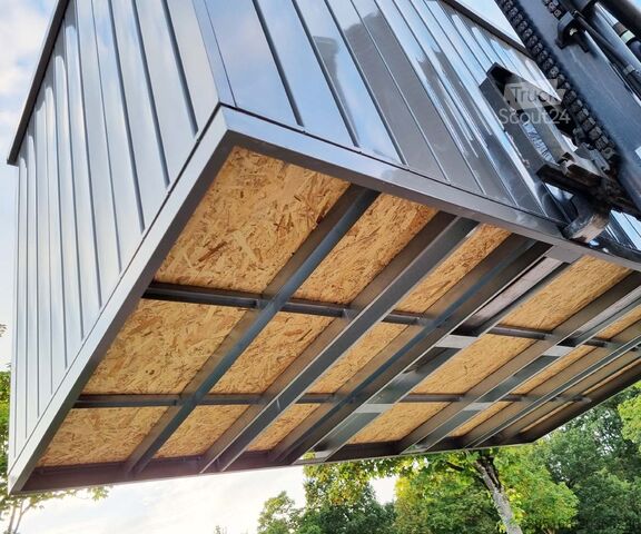 Námorný kontajner Elipo® Container RAL7016 Materialcontainer 6m x 2m NEU