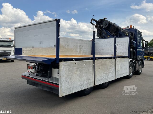 Camion-benne avec grue Volvo FM 500 Euro 6 HMF 50 Tonmeter laadkraan + Fly-Jib