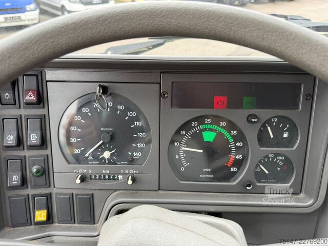 Furgoneta caja IVECO Daily 40-10 4x4 Turbo Allrad Doka 7 Sitzer AHK