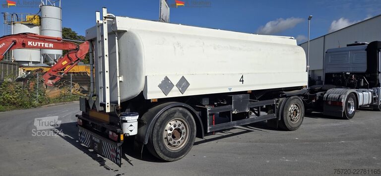 Tanker römorku Eichkorn TAH18T 17300 L 3 Kammern Aufbau Esterer