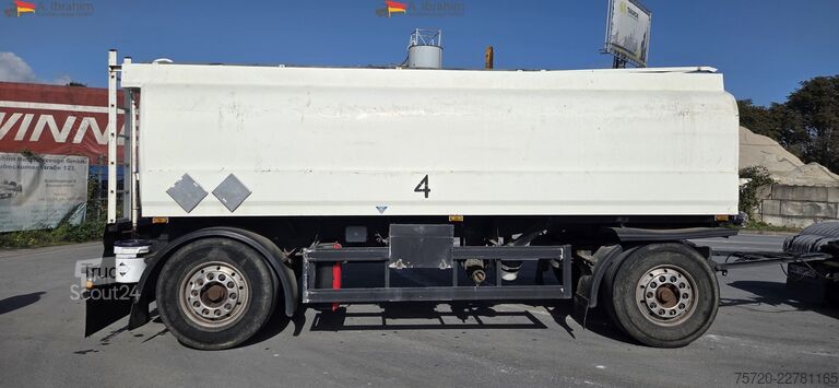 Tanker römorku Eichkorn TAH18T 17300 L 3 Kammern Aufbau Esterer