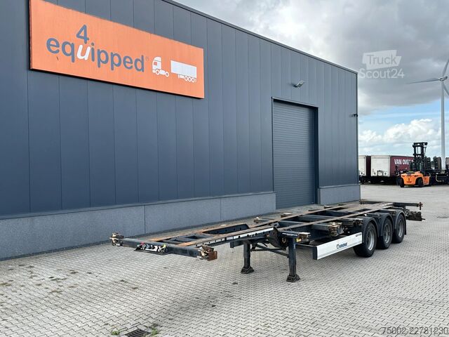 Kontejnerski transport Krone 40FT High Cube Chassis / BPW / Trommelrmmen / N...