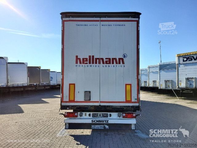 Open semitrailer with tarp Schmitz Cargobull Curtainsider Standard Getränke