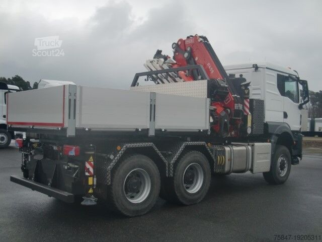 Τυπική μονάδα τρακτέρ MAN TGS 33.470 BB 6x6 Fassi Kran F455RA 2.26
