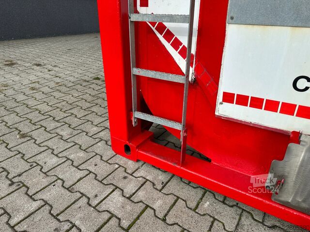 Kontti Van Hool 20FT  24.900L / 2 comp (2x 12.450L) / UN PORTAB...