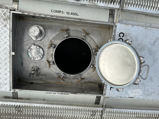 Kontti Van Hool 20FT  24.900L / 2 comp (2x 12.450L) / UN PORTAB...