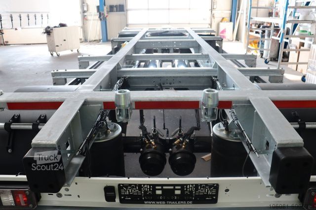 Anhänger-Wechselfahrgestell WEB-TRAILER Wechselanhänger 235/75 R17.5 / 970 - 1220mm