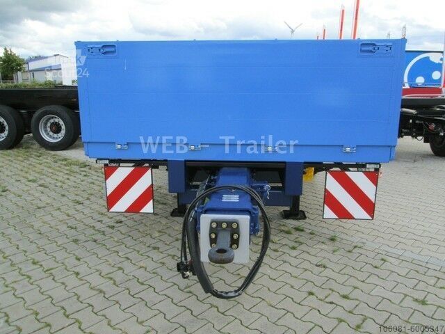 Remorque ouverte WEB-TRAILER HARTHOLZ-Tandem Baustoffanhänger