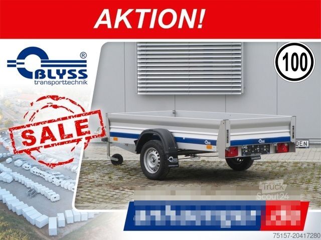 PKW-Anhänger BLYSS AKTION! ALUMINA S2 PKW ANHÄNGER