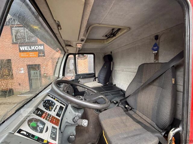 Car carrier van MAN 9.153 425CM Machinery transporter Hydr. Oprijpl...