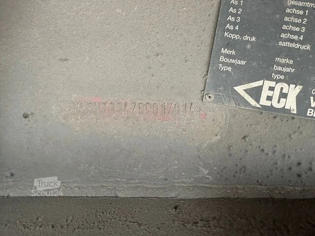 Refrigerated/frozen transport Van Eck UT-3 B I Carrier Vector 1850 D+E Stuuras+Liftas...