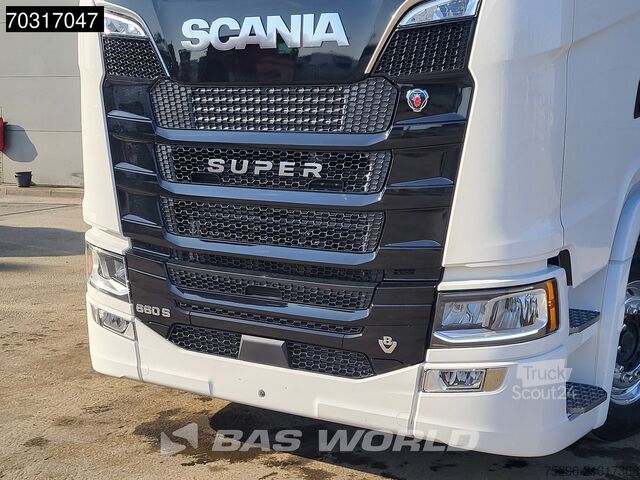 Standard tractor Scania S660 4X2 Retarder Full-Air 2x Tanks Standklima ...