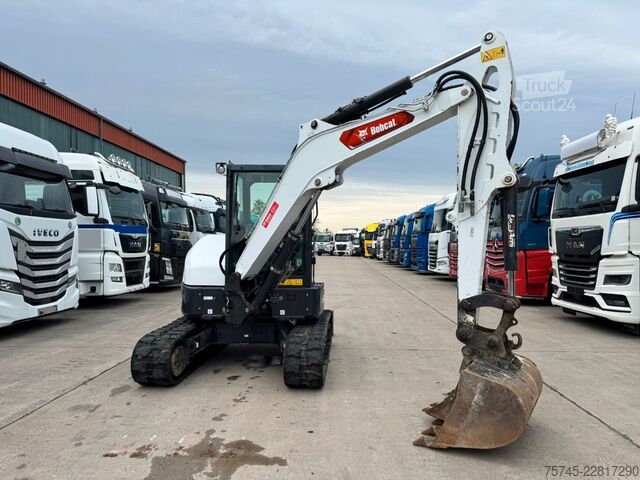 Minikotró BOBCAT E60 * KLIMA * 1.700 H * 2 X LÖFFEL * 1. HAND *