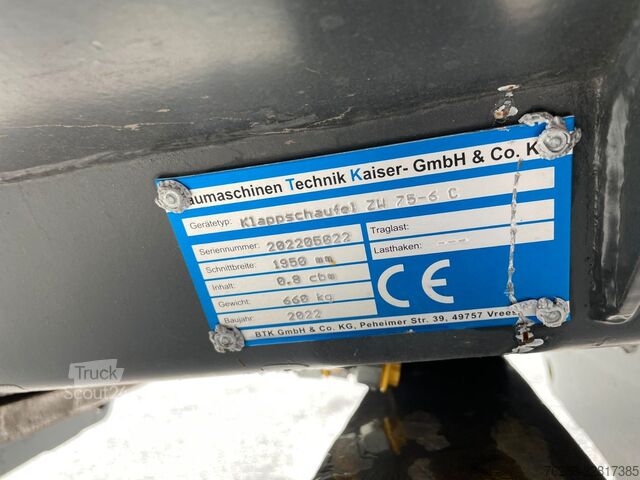 друго HITACHI Klappschaufel 4in1 für ZW75 - 6 C