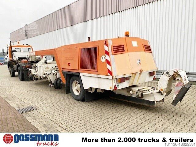 Náves Snow Sweeper P17B, V8-Motor, Kehrblasgerät, 4x