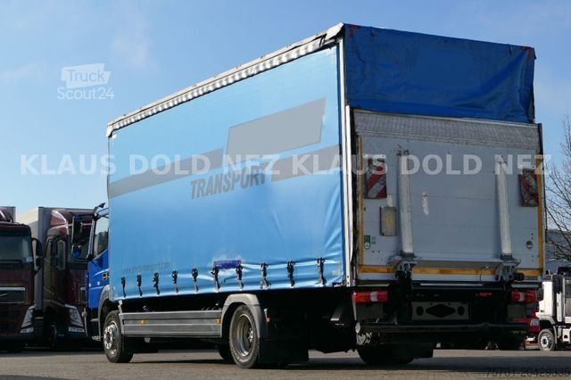 Camion plateau avec bâche MERCEDES-BENZ Atego Pritsche Plane 12t LBW Euro 6
