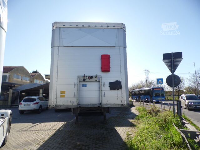 Open semitrailer with tarp Schmitz Cargobull 