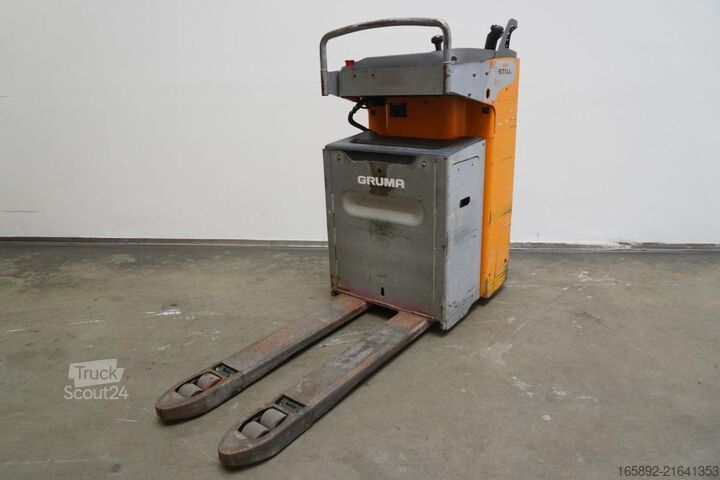 Elektrische meelooppallettruck met sta-platform Still SXH20