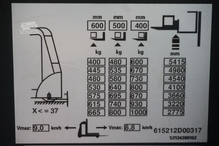 Carrello commissionatore ad alto livello Linde V 10-01 5212