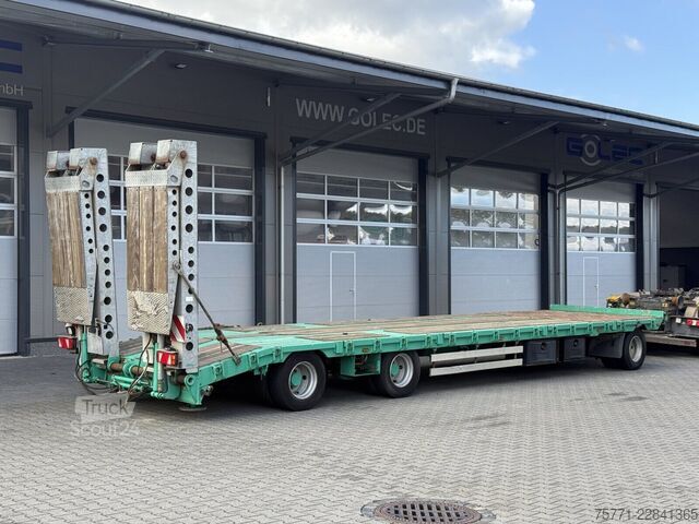 Maskintransportbil Langendorf N&S TLPL30 PRZYCZEPA NISKOPODWOZIOWA Z HYDRAULI...