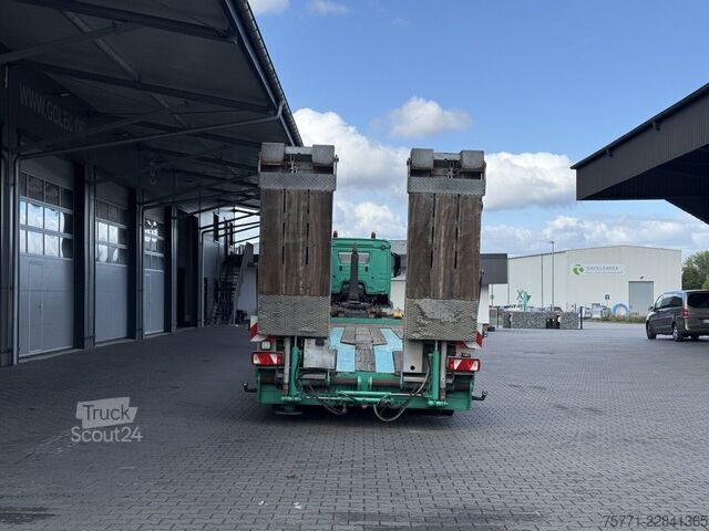 Maskintransportbil Langendorf N&S TLPL30 PRZYCZEPA NISKOPODWOZIOWA Z HYDRAULI...