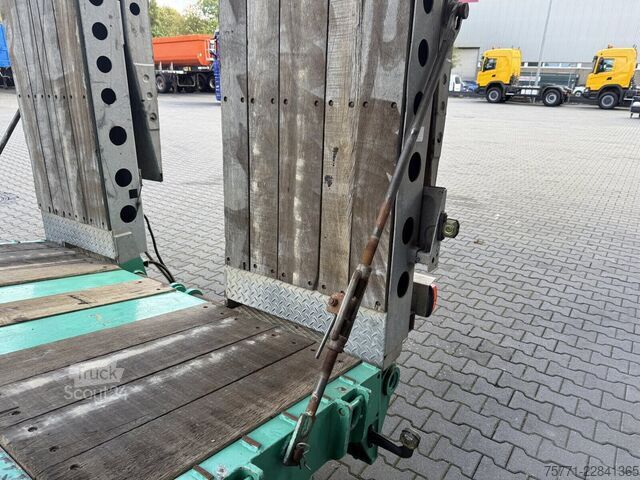 Maskintransportbil Langendorf N&S TLPL30 PRZYCZEPA NISKOPODWOZIOWA Z HYDRAULI...