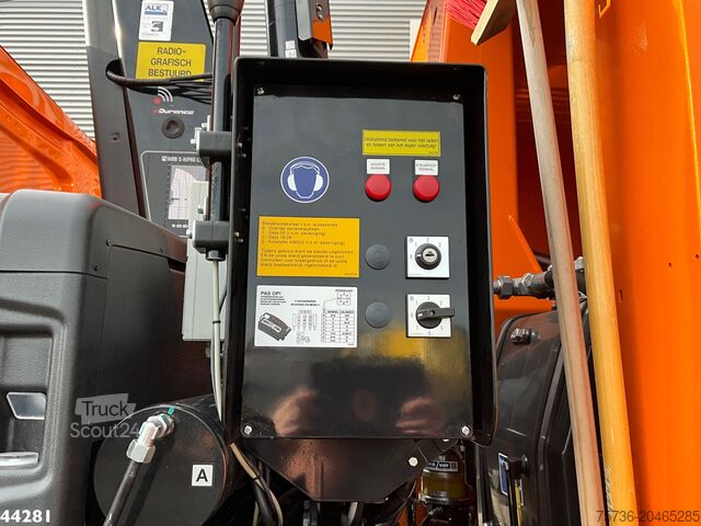 Atkritumu savākšanas transportlīdzeklis DAF FAN XD 340 Euro 6 Hiab 23 Tonmeter laadkraan