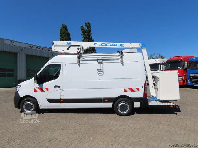 Подъемная платформа Renault Master 10,5 m, 3 seats, 3500 kg, euro6