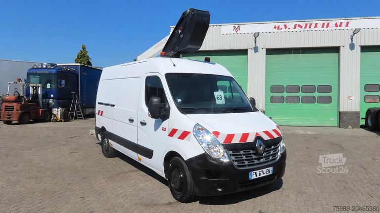 Подъемная платформа Renault Master 10,5 m,3 SEATS, KLUBB, 3500 kg, euro6
