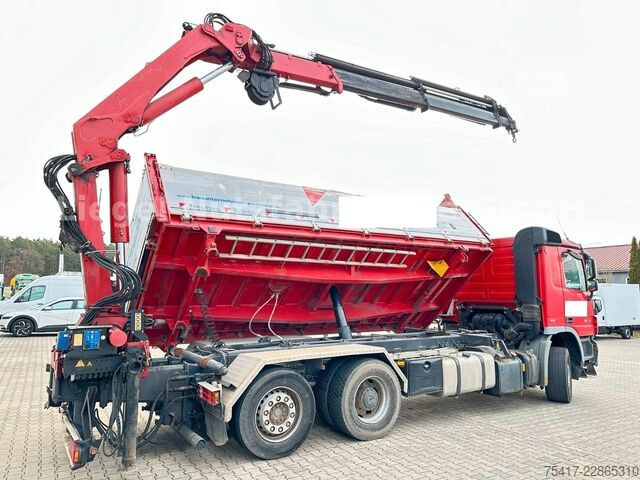 Autocamion basculant tridirecțional MERCEDES-BENZ Actros 2546 L 6x2 mit Kran & Funk*EURO5*