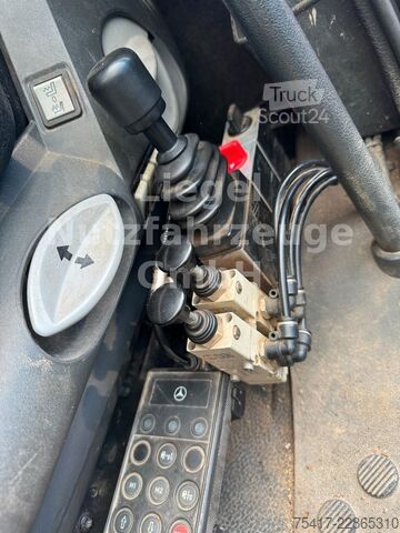 Autocamion basculant tridirecțional MERCEDES-BENZ Actros 2546 L 6x2 mit Kran & Funk*EURO5*