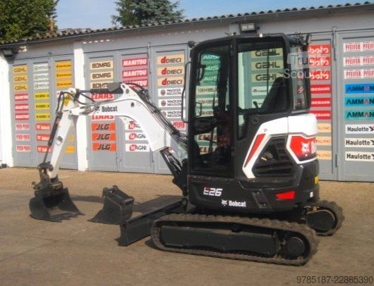Minigraafmachine BOBCAT E26 * 2x Löffel * MS03
