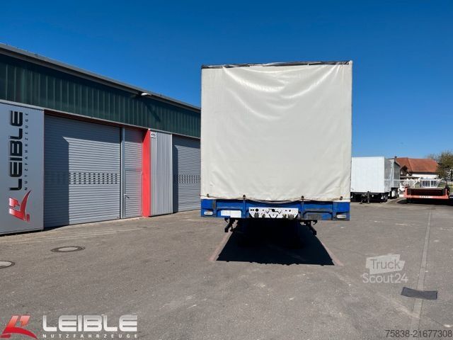 Lavt bygger sættevogn NOOTEBOOM OSD-33-02*Multi*Schwanenhals*Seilwinde*Stapler*