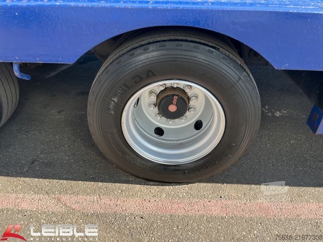 Lavt bygger sættevogn NOOTEBOOM OSD-33-02*Multi*Schwanenhals*Seilwinde*Stapler*