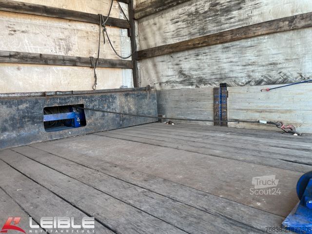 Lavt bygger sættevogn NOOTEBOOM OSD-33-02*Multi*Schwanenhals*Seilwinde*Stapler*