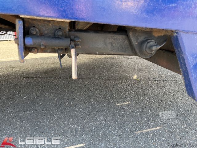 Lavt bygger sættevogn NOOTEBOOM OSD-33-02*Multi*Schwanenhals*Seilwinde*Stapler*