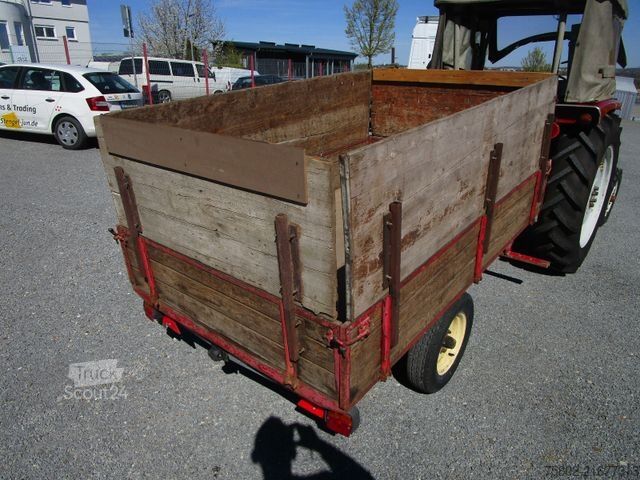 Tractor RENAULT SUPER 6 -R7050- 4xNeu Bereift+mit Anhänger*