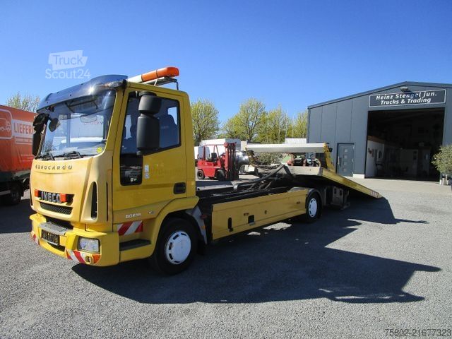 Fourgon porte-voitures IVECO ML80E18 L *Schiebeplateau+Hubbrille+AHK+Funk*
