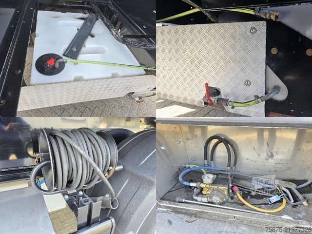 Semirimorchio ribaltabile STAS S300CX *51m³ *VBK Verdeck*Lenkachse*HD-Reiniger