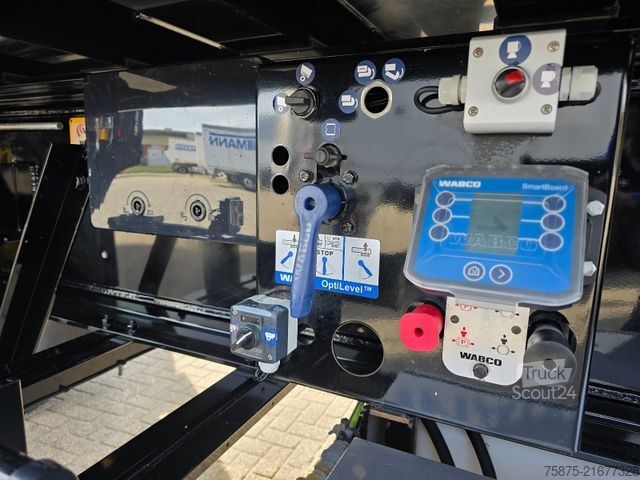 Semirimorchio ribaltabile STAS S300CX *51m³ *VBK Verdeck*Lenkachse*HD-Reiniger