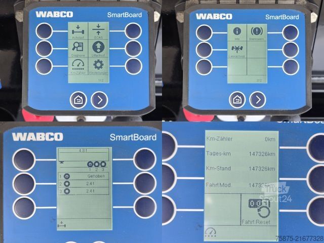 Semirimorchio ribaltabile STAS S300CX *51m³ *VBK Verdeck*Lenkachse*HD-Reiniger