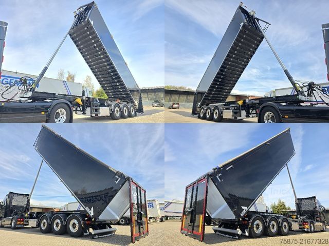 Semirimorchio ribaltabile STAS S300CX *51m³ *VBK Verdeck*Lenkachse*HD-Reiniger